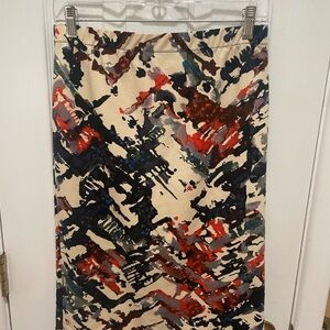 Colorful Abstract Women's Pencil Skirt. New without tags